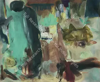 Sheela Gowda (Artist), Untitled, 1989, Painting