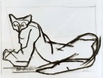 R.B. Bhaskaran (Artist), Untitled, 2007, Painting