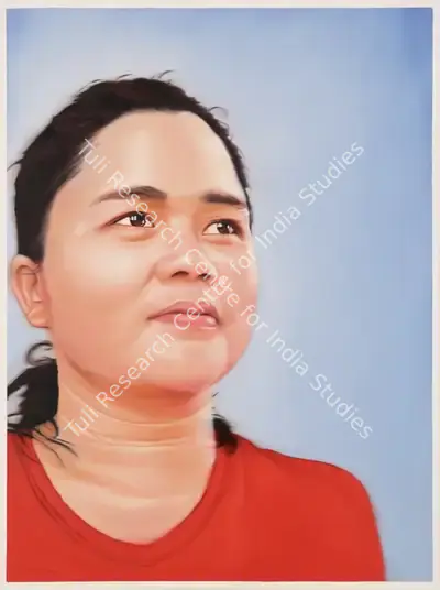 Riyas Komu (Artist), Untitled, 2020, Painting