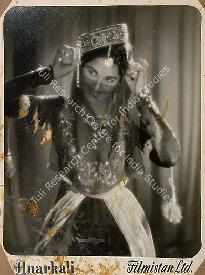 Nandlal Jashwantlal (Director), Anarkali, 1953, Lobby Card