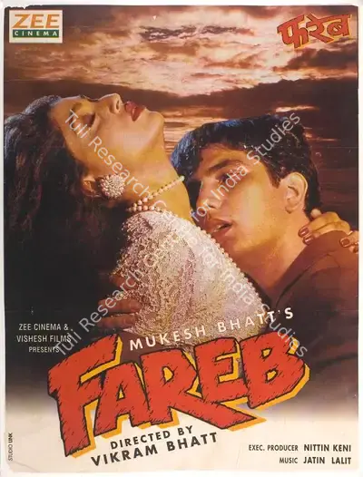 Mukesh Bhatt (Producer), Fareb, 1996, Full Sheet Poster