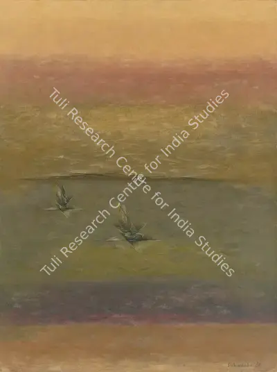 Jehangir Sabavala (Artist), In the Ambush of a Calm, 1966, Painting