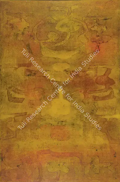 Gaitonde, V.S. (Artist). Untitled. Oil on canvas, 1979 | Painting | FineArts | 00645688