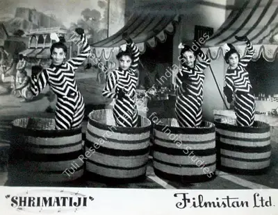 I.S. Johar (Director), Shrimatiji, 1952, Lobby Card