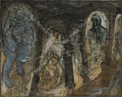 Mohan Samant (Artist), Untitled, 1963, Painting