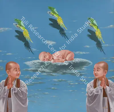 Roy Thomas (Artist), Between the Un Identical, 2015, Painting