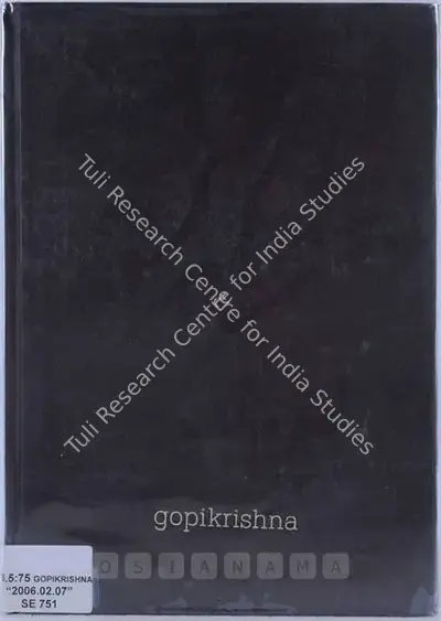 Gopikrishna (Artist), Cave in the Metropolis by Gopikrishna, 2006, Solo Exhibition Catalogue