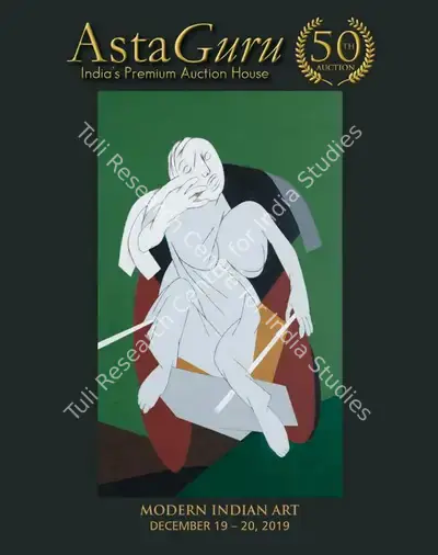 Asta Guru (Auction House). Modern Indian Art. 20 December 2019, Mumbai | Auction Catalogue | EconomicsArt | 00862338