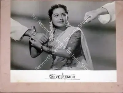 Dwarka Divecha (Cinematographer), Chhoti Bahen, 1959, Lobby Card