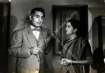 Hem Chunder (Director), Teen Bhai, 1955, Photographic Still