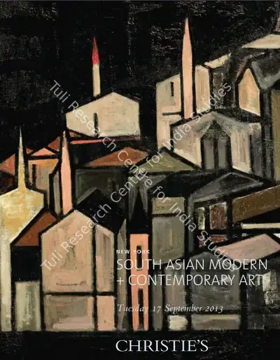 Christie's (Auction House), South Asian Modern and Contemporary Art, 2013, Auction Catalogue