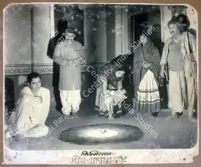 Datta Dharmadhikari (Director), Deep Jalta Rahe, 1959, Lobby Card