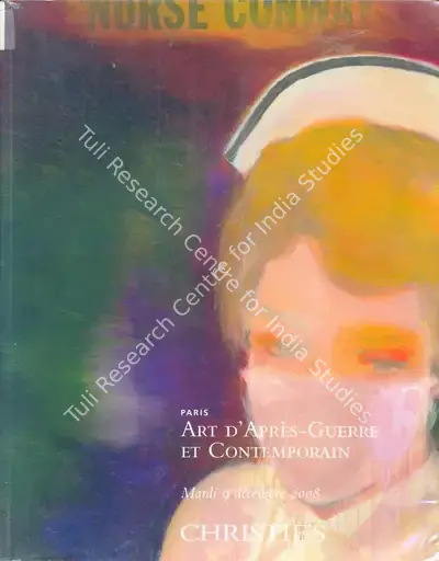 Christie's (Auction House), Art d'Apres-Guerre et Contemporain, 2008, Auction Catalogue