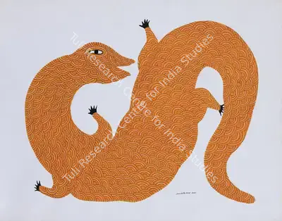 Jangarh Singh Shyam (Artist), Untitled (Gond Art), 2001, Painting