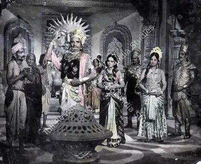 Anant Wadadeker (Cinematographer), Mahasati Savitri, 1973, Photographic Still