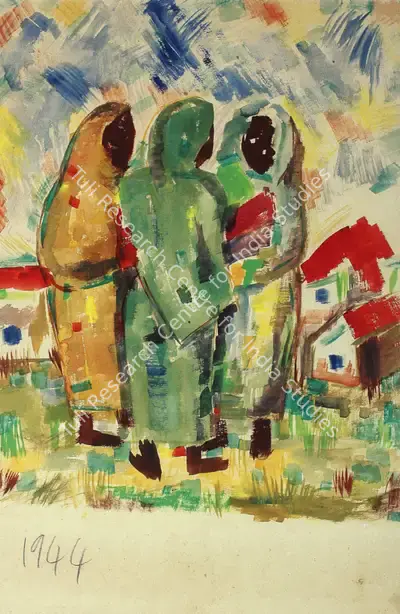 F.N. Souza (Artist), Untitled, 1944, Painting