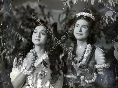 Dhirubhai Desai (Producer), Shuk Rambha, 1953, Photographic Still