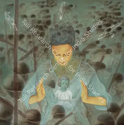 C.F. John (Artist), Untitled, Painting