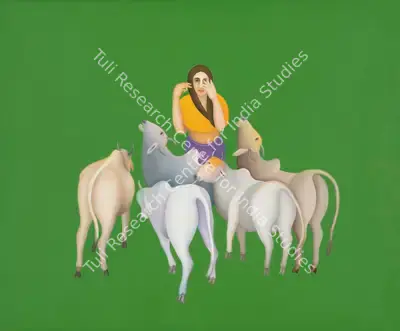 Manjit Bawa (Artist), Untitled, 1994, Painting