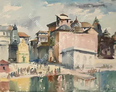 M.S. Joshi (Artist), Untitled, Painting