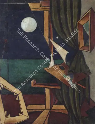 A.A. Raiba (Artist), Loss of Cosmos, 1967, Painting