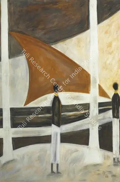 Ivan Peries (Artist), Untitled (Seashore), 1966, Painting