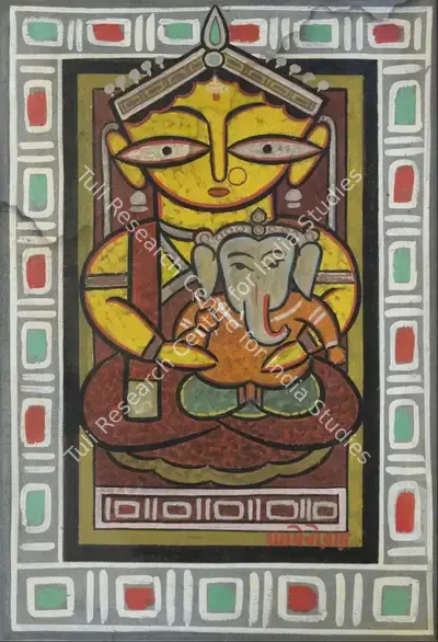 Jamini Roy (Artist), Untitled, 1940, Painting