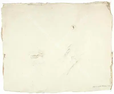 Somnath Hore (Artist), Untitled (Wounds Series), 1970, Drawing
