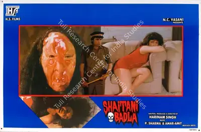 Harinam Singh (Producer), Shaitani Badla, 1993, Lobby Card