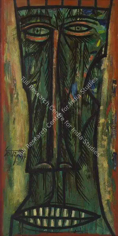 Souza, F.N. (Artist). Emperor, 1957 | Painting, So.Lon/30.09.25, 2025 · Sotheby's