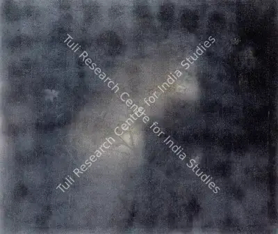 Suhas Roy (Artist), Radha No. 7, 1991, Painting
