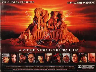 Vidhu Vinod Chopra (Producer), 1942 A Love Story 01, 1994, Song-Synopsis Booklet