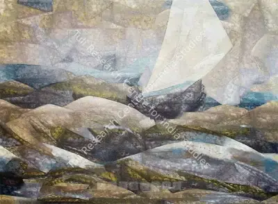 Sabavala, Jehangir (Artist). Storm, n.d. | Painting, Sa.Onl/04.12.03