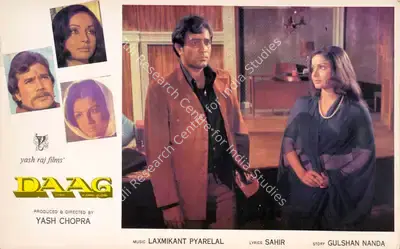 Kay Gee (Cinematographer), Daag, 1973, Lobby Card