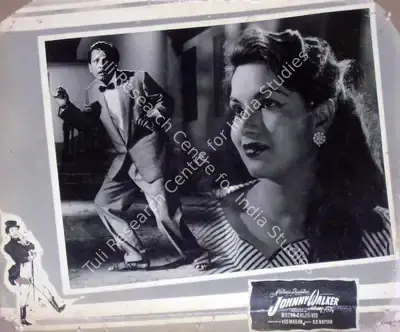 T.R. Joshi (Cinematographer), Johnny Walker, 1957, Lobby Card