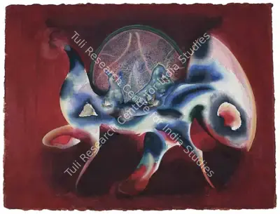 G.M. Sheikh (Artist), Mappings: The Nation and the State, 2001, Painting