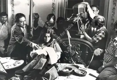Nemai Ghosh (Still Photographer), Ghare Baire, 1985, Working Still