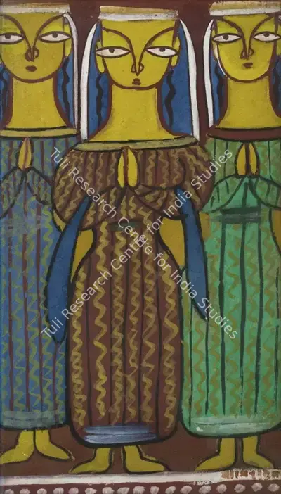 Jamini Roy (Artist), Untitled, 1940, Painting