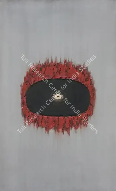 Sohan Qadri (Artist), Invocation- 26 Q, 1973, Painting