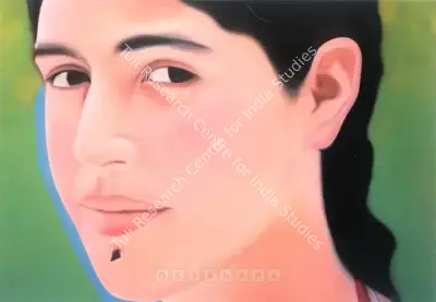 Riyas Komu (Artist), The Mexican Optimism - I, 2005, Painting