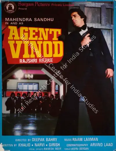 Deepak Bahry (Director), Agent Vinod, 1977, Song-Synopsis Booklet