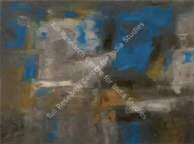 K.M. Adimoolam (Artist), Nature, 1995, Painting