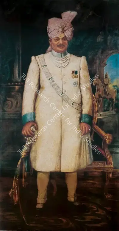 Anonymous (Artist), A Maharaja, Painting