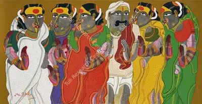 Thota Vaikuntam (Artist), Untitled, 2003, Painting