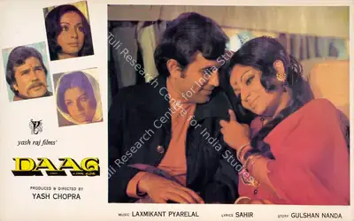 Kay Gee (Cinematographer), Daag, 1973, Lobby Card