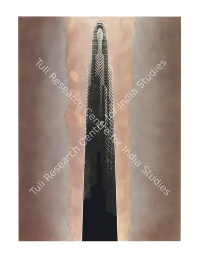Nataraj Sharma (Artist), Untitled (Structure Series), Painting