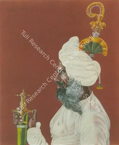Hubert Stowitts (Artist), Bura Das Bandari, Rajputana, 1930, Painting