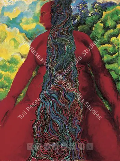 Simeen Oshidar (Artist), Untitled, 2000, Painting