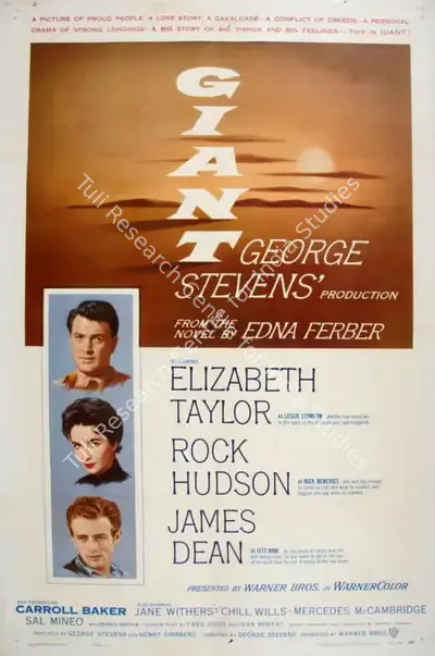 George Stevens (Producer), Giant, 1956, Poster