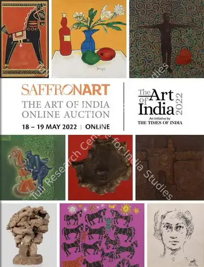 Saffronart (Auction House), The Art of India Online Auction, 2022, Auction Catalogue